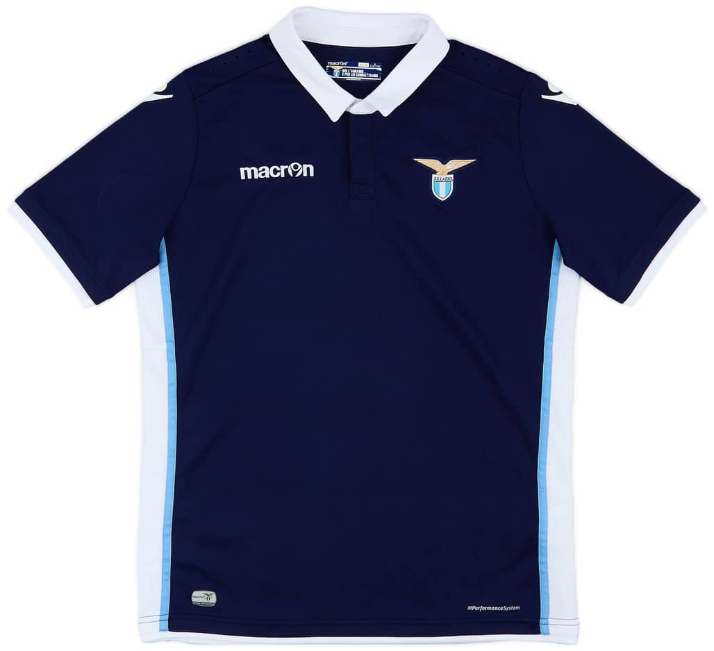 2016-17 Lazio Away Shirt - 9/10 - (XL.Boys)