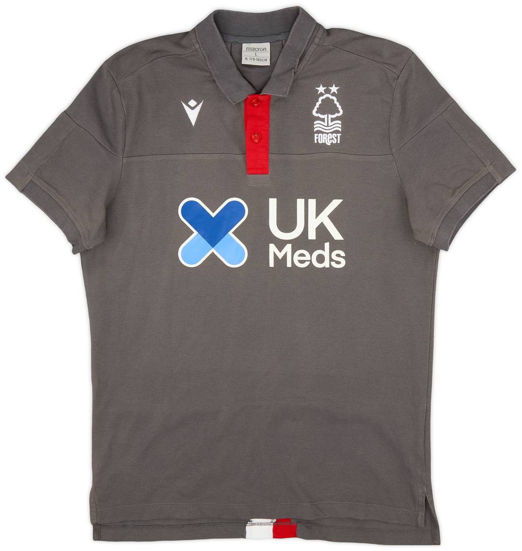 2019-20 Nottingham Forest Macron Polo Shirt - 8/10 - (L)