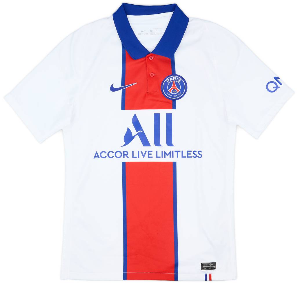 2020-21 Paris Saint-Germain Away Shirt - 8/10 - (S)