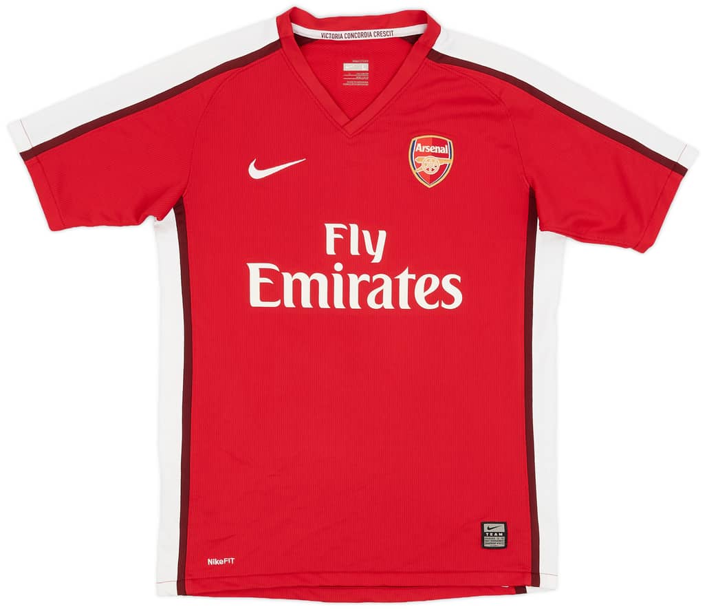 2008-10 Arsenal Home Shirt - 8/10 - (L.Boys)