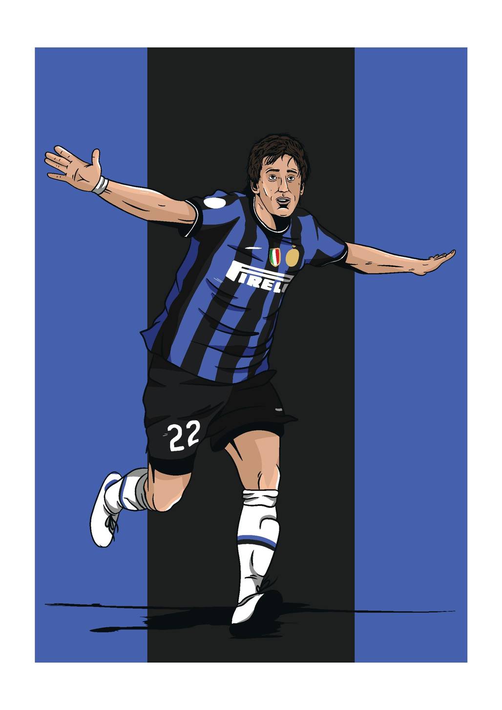 Milito Legends A3 Print/Poster