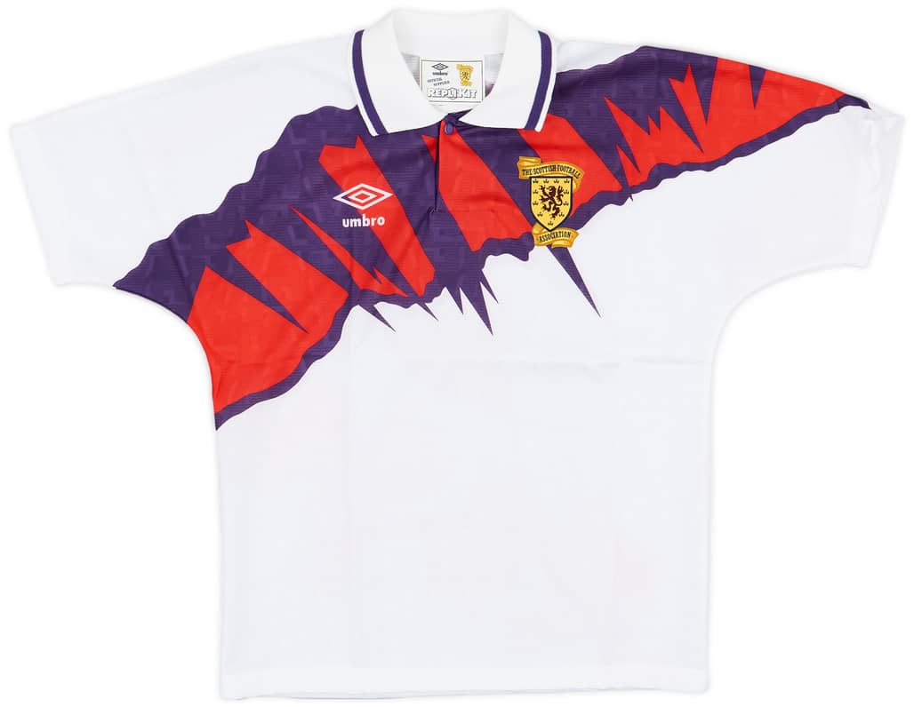 1991-93 Scotland Away Shirt - 9/10 - (L.Boys)