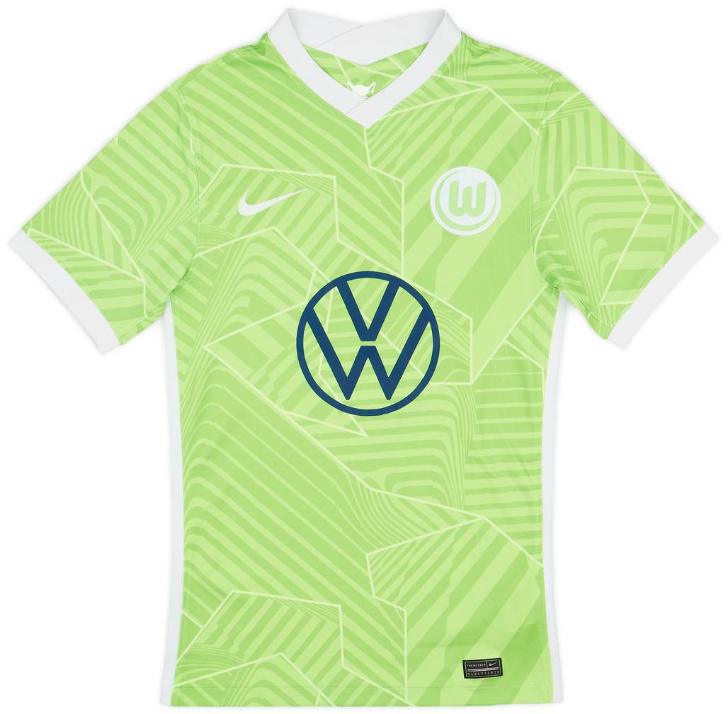 2021-22 Wolfsburg Home Shirt - 9/10 - (XS)