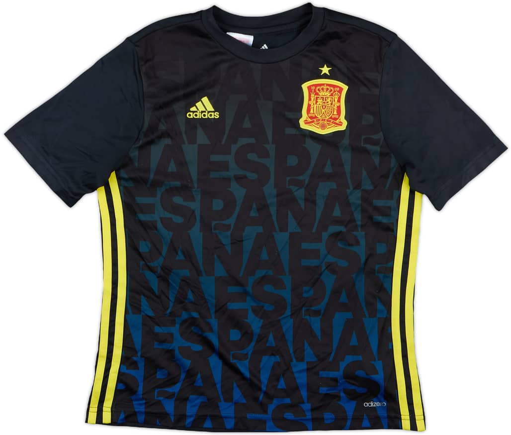 2015-16 Spain adidas Training Shirt - 9/10 - (M.Boys)