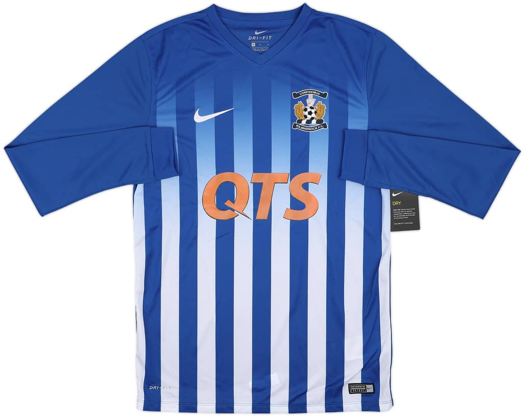 2016-17 Kilmarnock Home L/S Shirt (M)