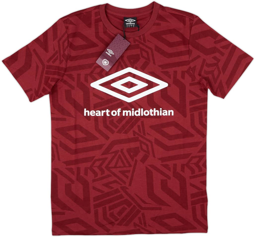 2018-19 Hearts Umbro Cotton Tee (M)