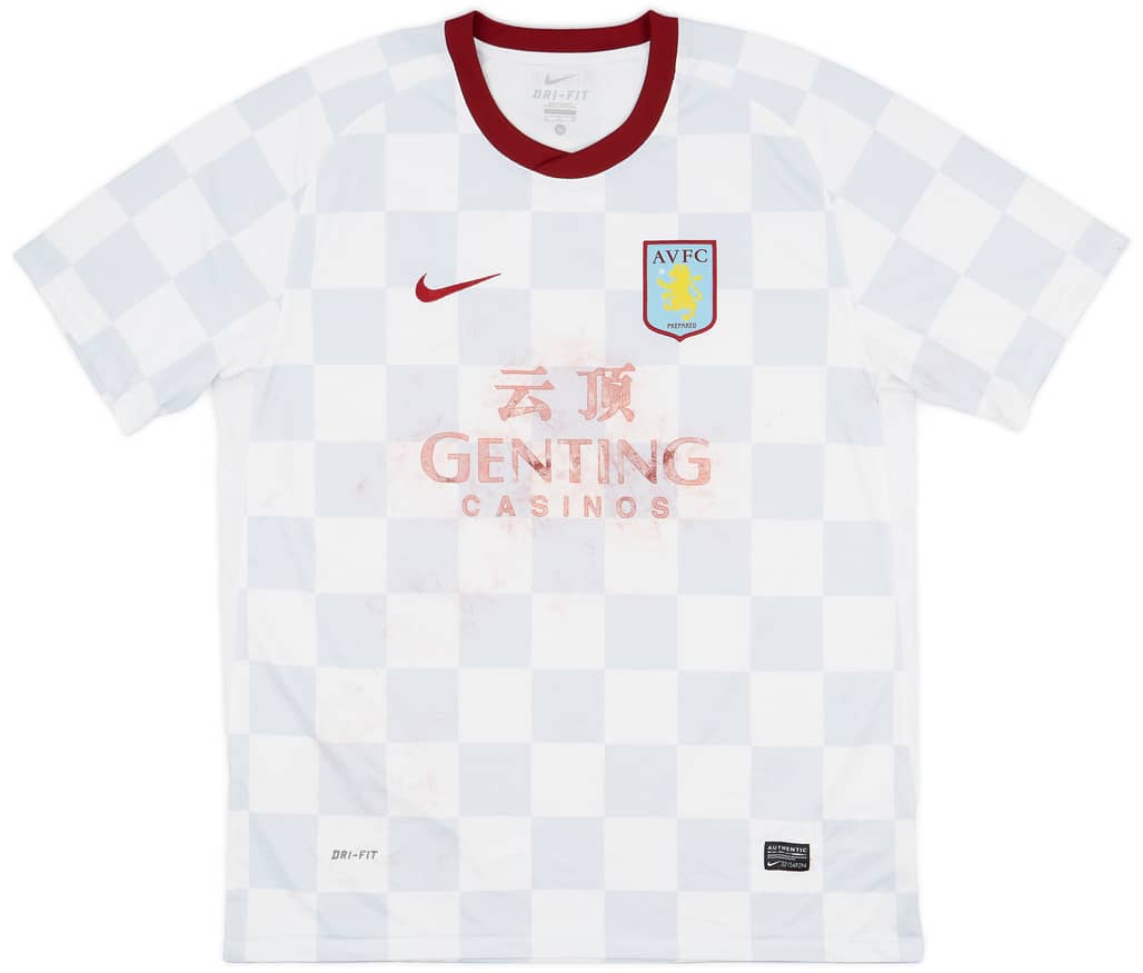 2011-12 Aston Villa Away Shirt - 4/10 - (XL)