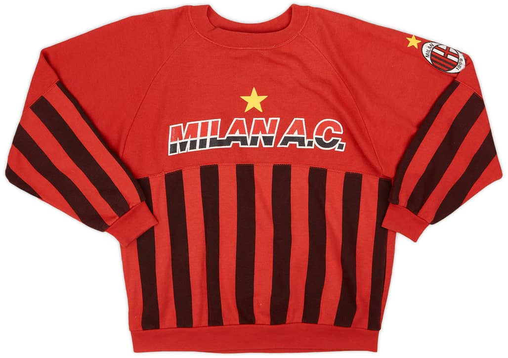 1990-91 AC Milan Le Felpe dei Grandi Club Sweat Top - 7/10 - (M)