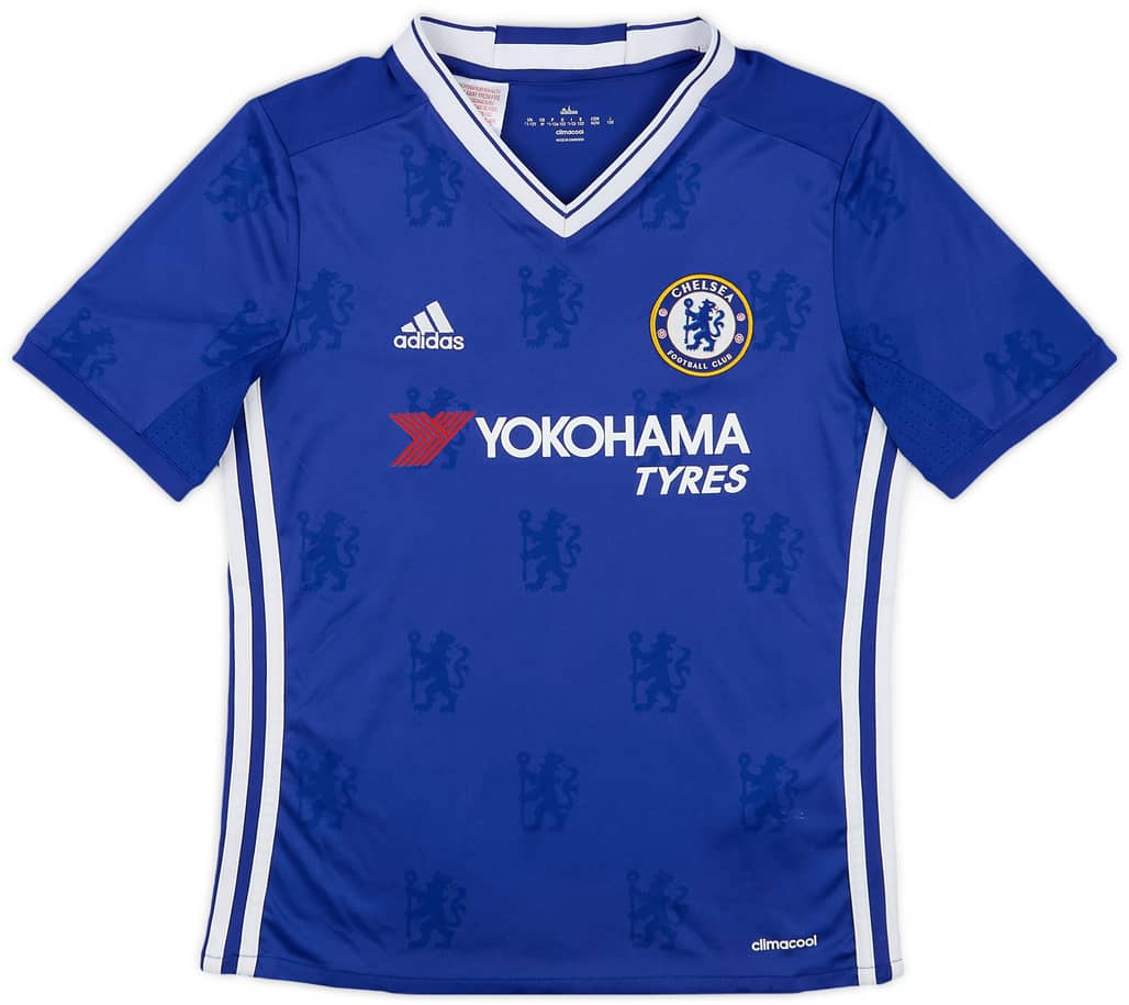 2016-17 Chelsea Home Shirt - 9/10 - (M.Boys)