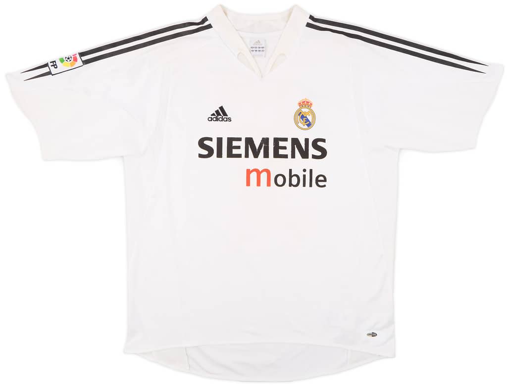 2004-05 Real Madrid Home Shirt - 5/10 - (XL)