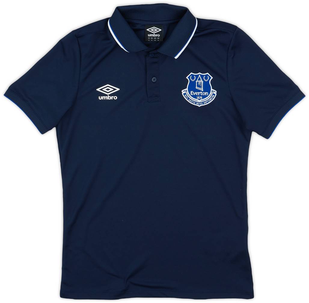 2016-17 Everton Umbro Polo Shirt - 9/10 - (S)