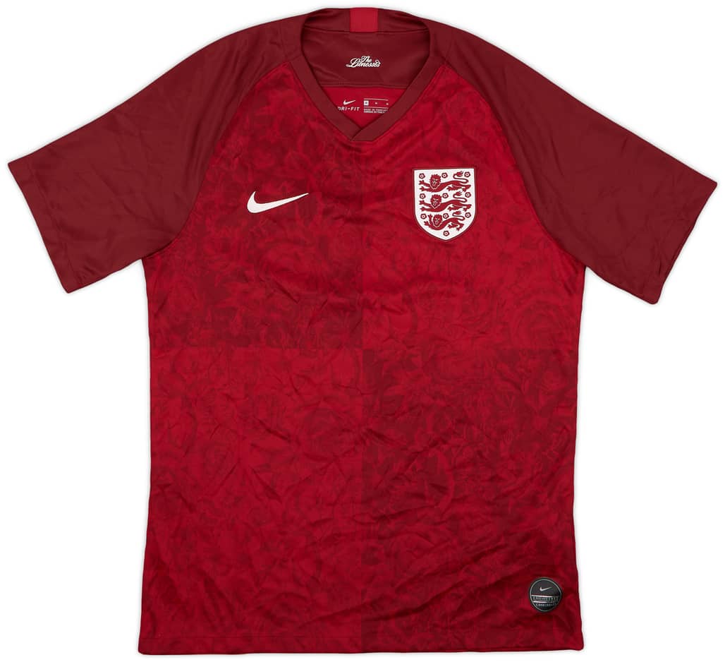 2019 England Lionesses Away Shirt - 9/10 - (Men's M)