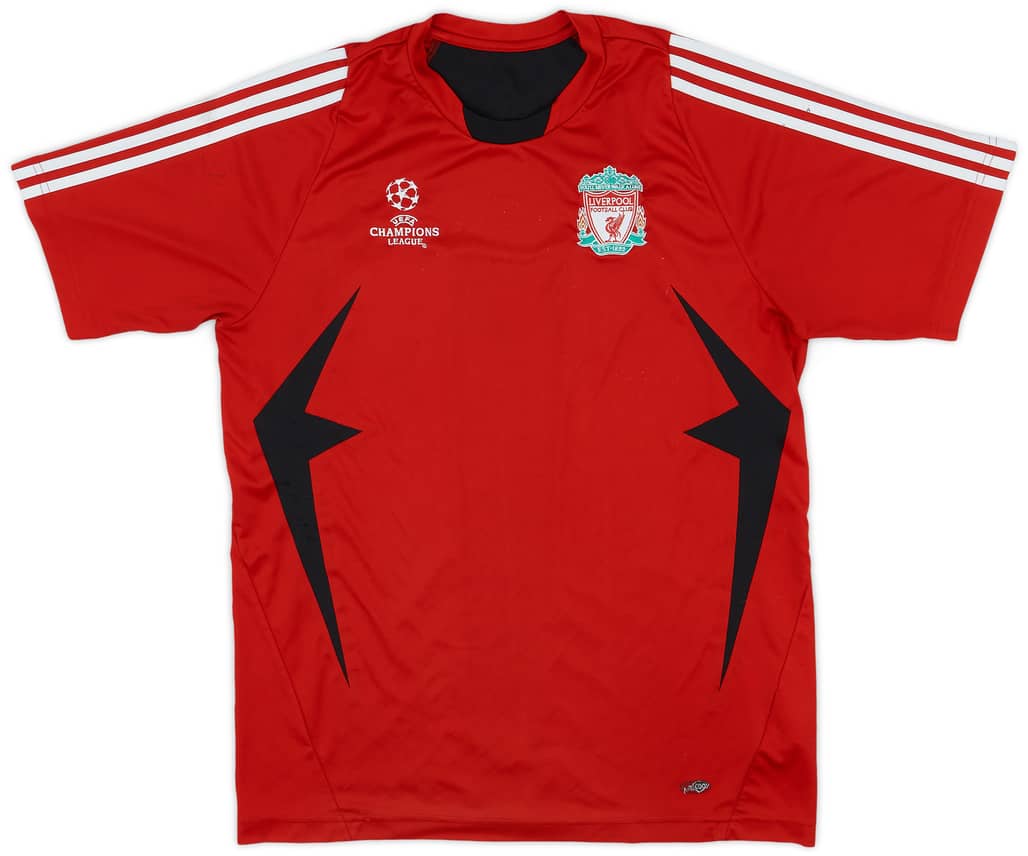 2007-08 Liverpool adidas CL Training Shirt - 6/10 - (L)