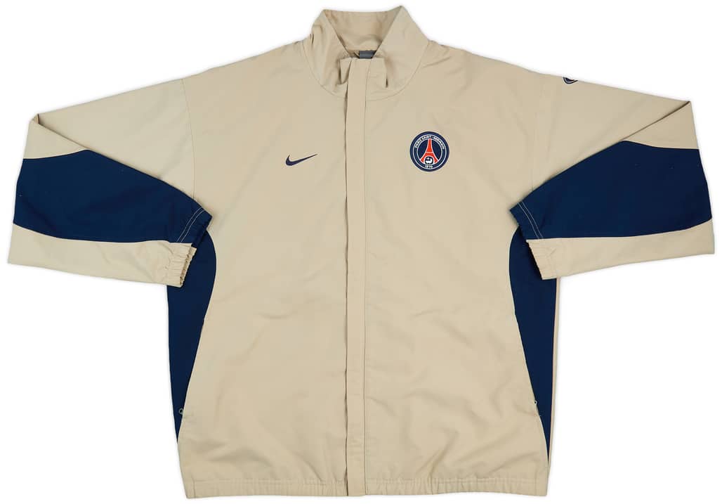 春先取りの 2003-04 Paris (L) - 8/10 - Jacket Track Nike Saint-Germain ウォームアップウェア