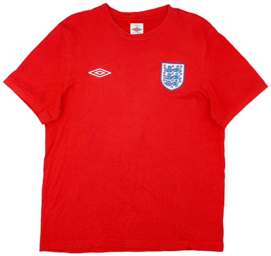 2010-11 England Umbro Training Shirt - 8/10 - (L)