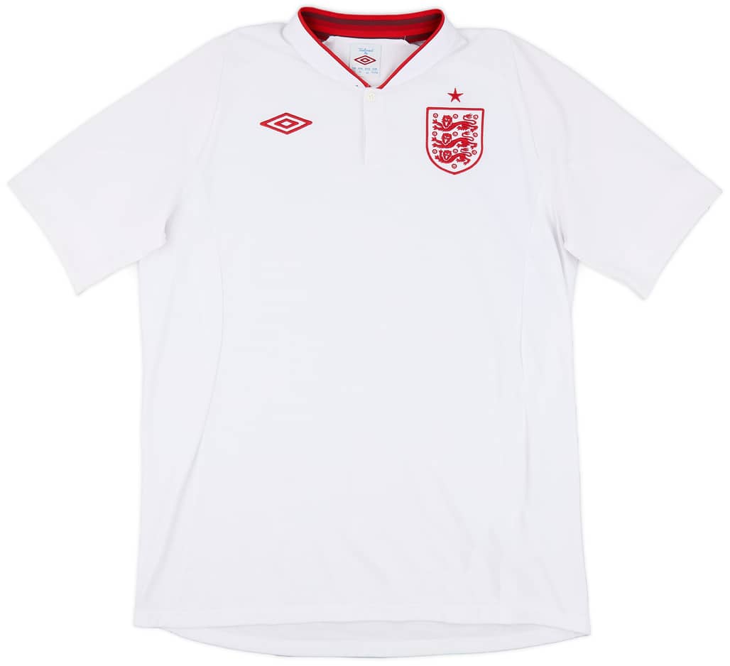2012-13 England Home Shirt - 9/10 - (L)