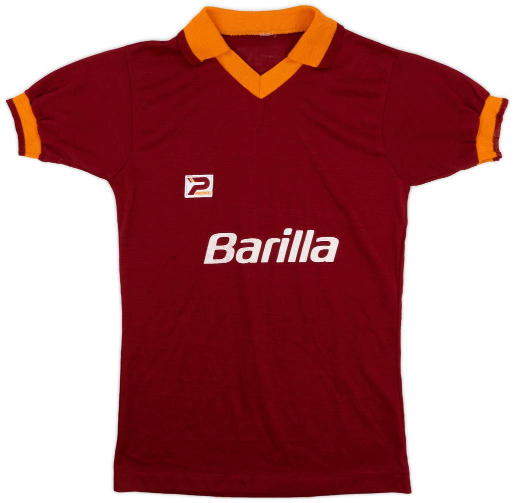1983-84 Roma Home Shirt - 8/10 - (L.Boys)