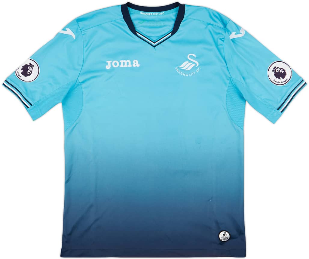 2016-17 Swansea Away Shirt - 8/10 - (L.Boys)