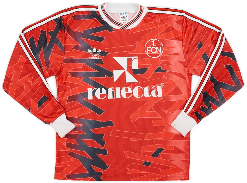 1992-93 Nurnberg Home L/S Shirt - 8/10 - (S)