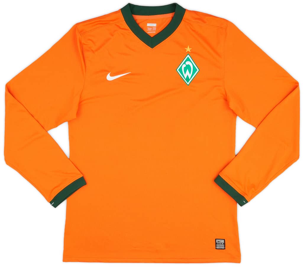 2009-10 Werder Bremen Player Issue Third L/S Shirt - 8/10 - (L)