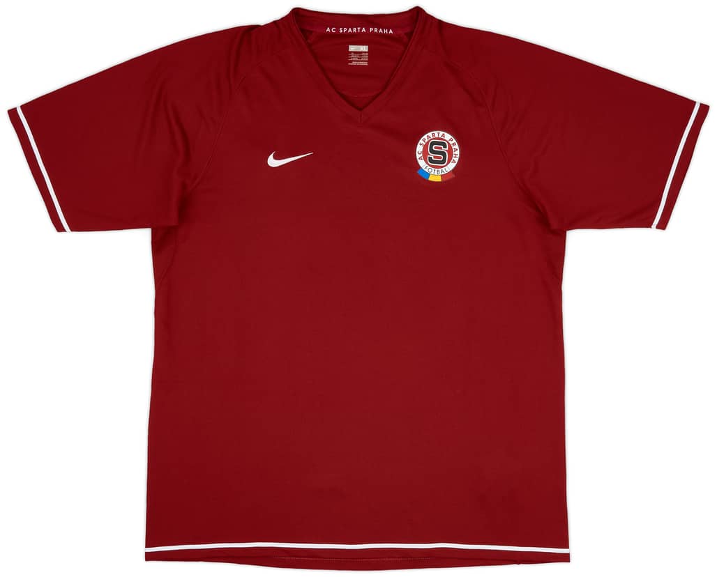 2008-09 Sparta Prague Home Shirt - 9/10 - (XL)