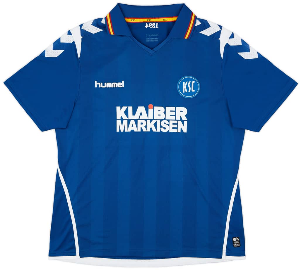 2012-13 Karslruhe Home Shirt - 9/10 - (XL)