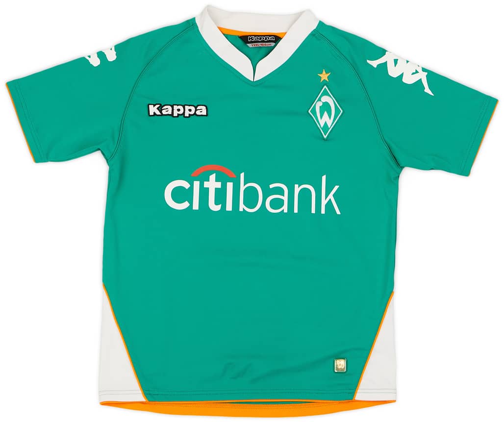 2007-08 Werder Bremen Home Shirt - 9/10 - (YXXL)