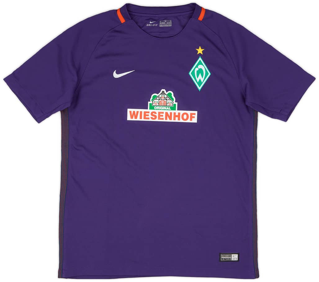 2016-17 Werder Bremen Away Shirt - 9/10 - (XL.Boys)