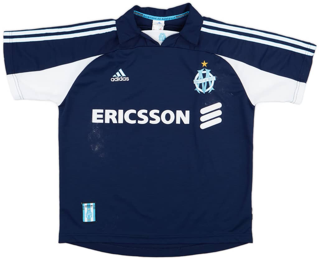 1999-00 Olympique Marseille Away Shirt - 5/10 - (XS)