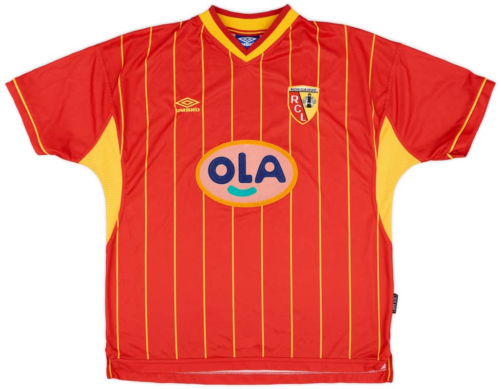 1999-00 Lens Home Shirt - 8/10 - (XXL)