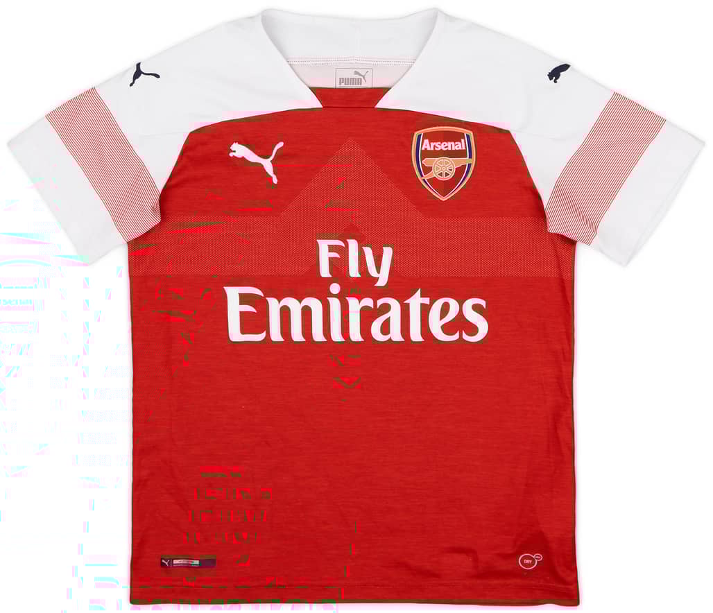 2018-19 Arsenal Home Shirt - 8/10 - (L.Boys)