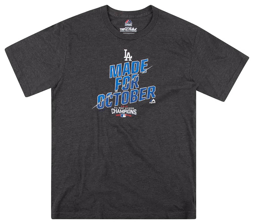 2016 LA Dodgers Majestic Graphic Tee L