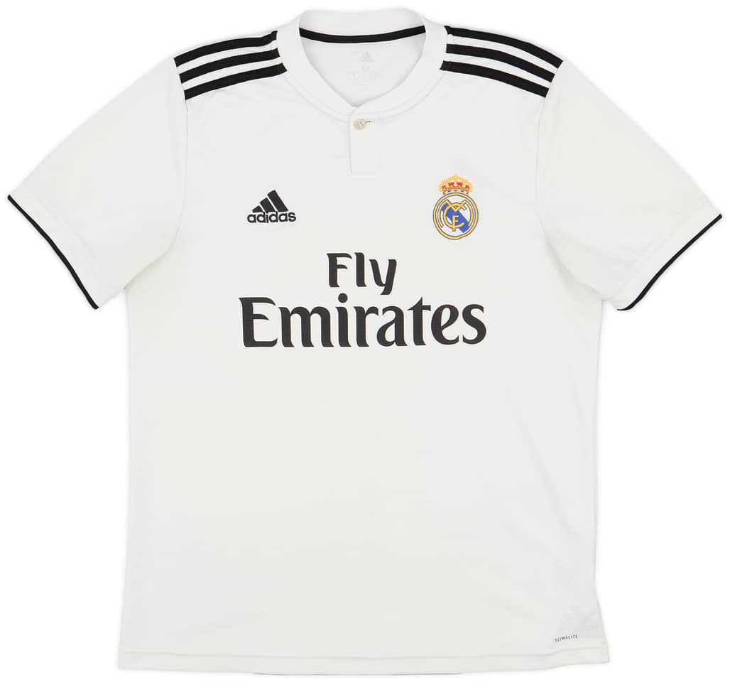 2018-19 Real Madrid Home Shirt - 8/10 - (M)