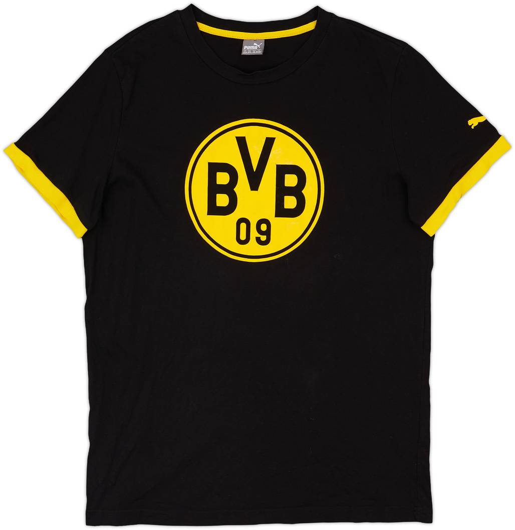 2022-23 Borussia Dortmund Puma Cotton Tee - 7/10 - (XL.Boys)