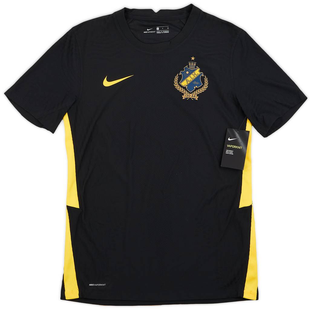 2021 AIK Stockholm Player Issue Vaporknit Home Shirt (S)