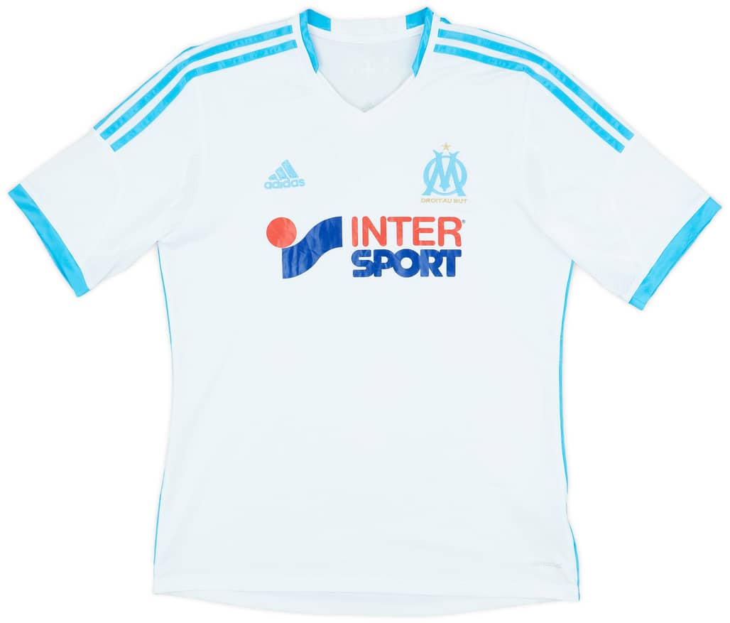 2013-14 Olympique Marseille Home Shirt - 6/10 - (M)