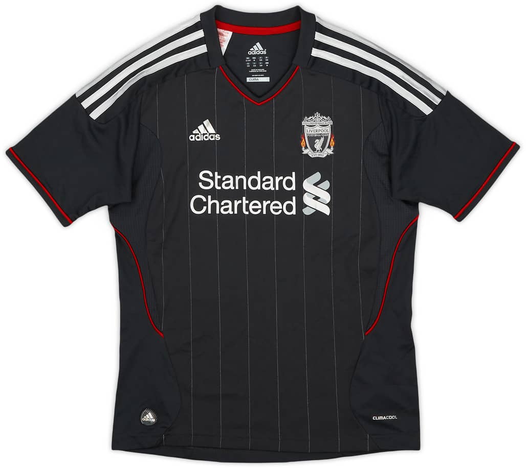 2011-12 Liverpool Away Shirt - 8/10 - (M.Boys)