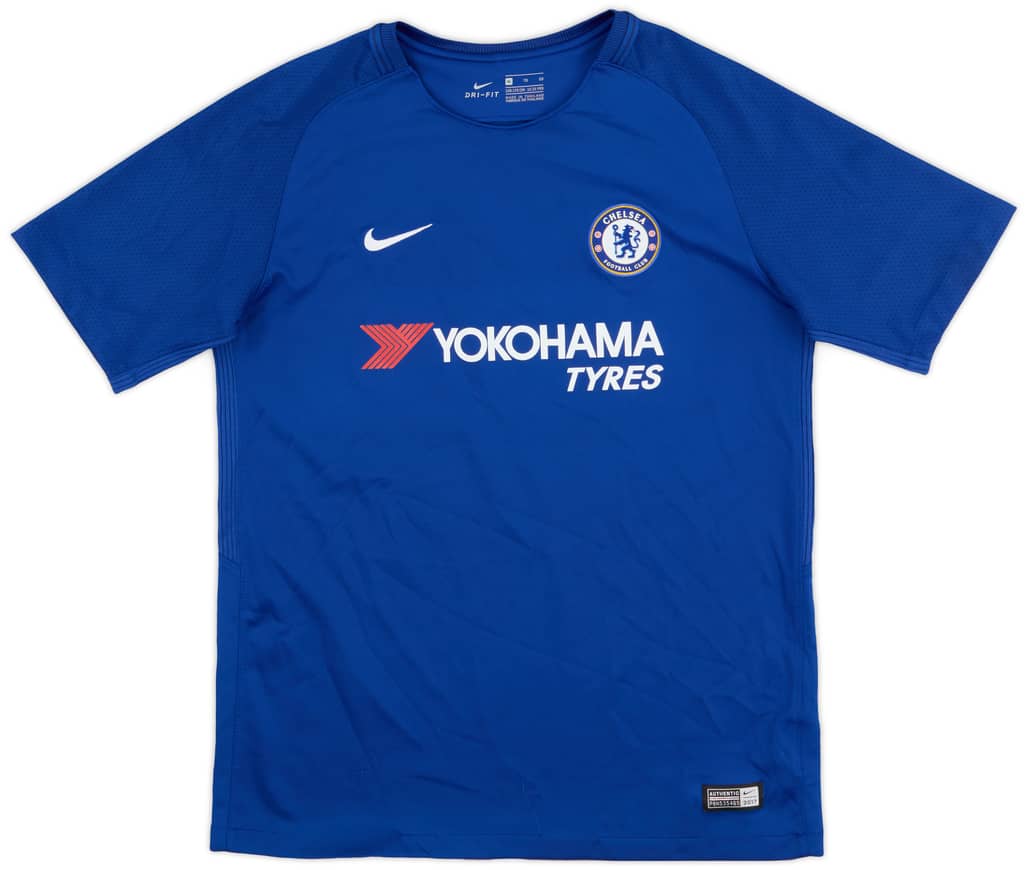 2017-18 Chelsea Home Shirt - 9/10 - (XL.Boys)