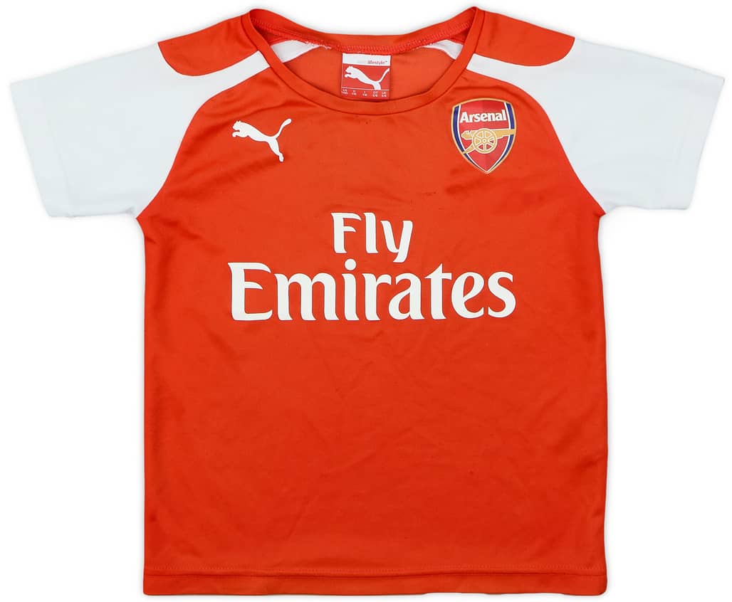 2014-15 Arsenal Home Shirt - 7/10 - (5-6 Years)