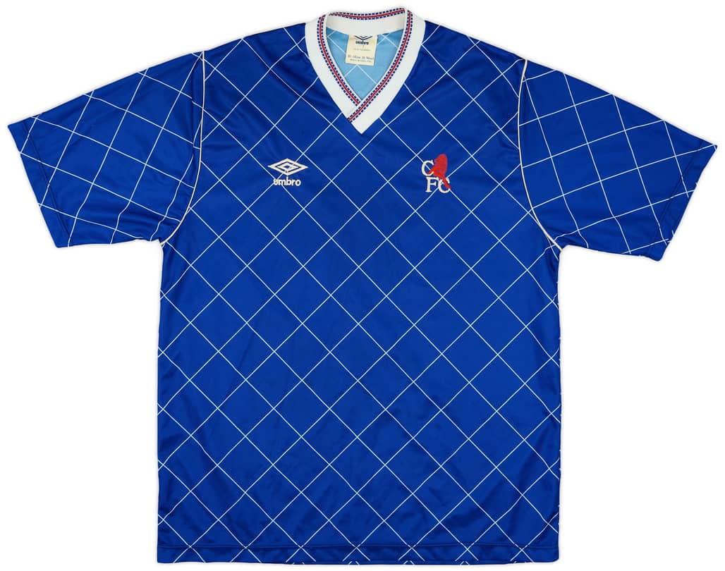 【ラッピング無料】 1987-89 (M) - 8/10 - Shirt Home Chelsea トップス
