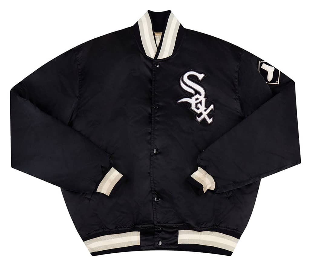 卸売 1990s Chicago White Sox Starter Satin Varsity Jacket XL ジャケット・アウター