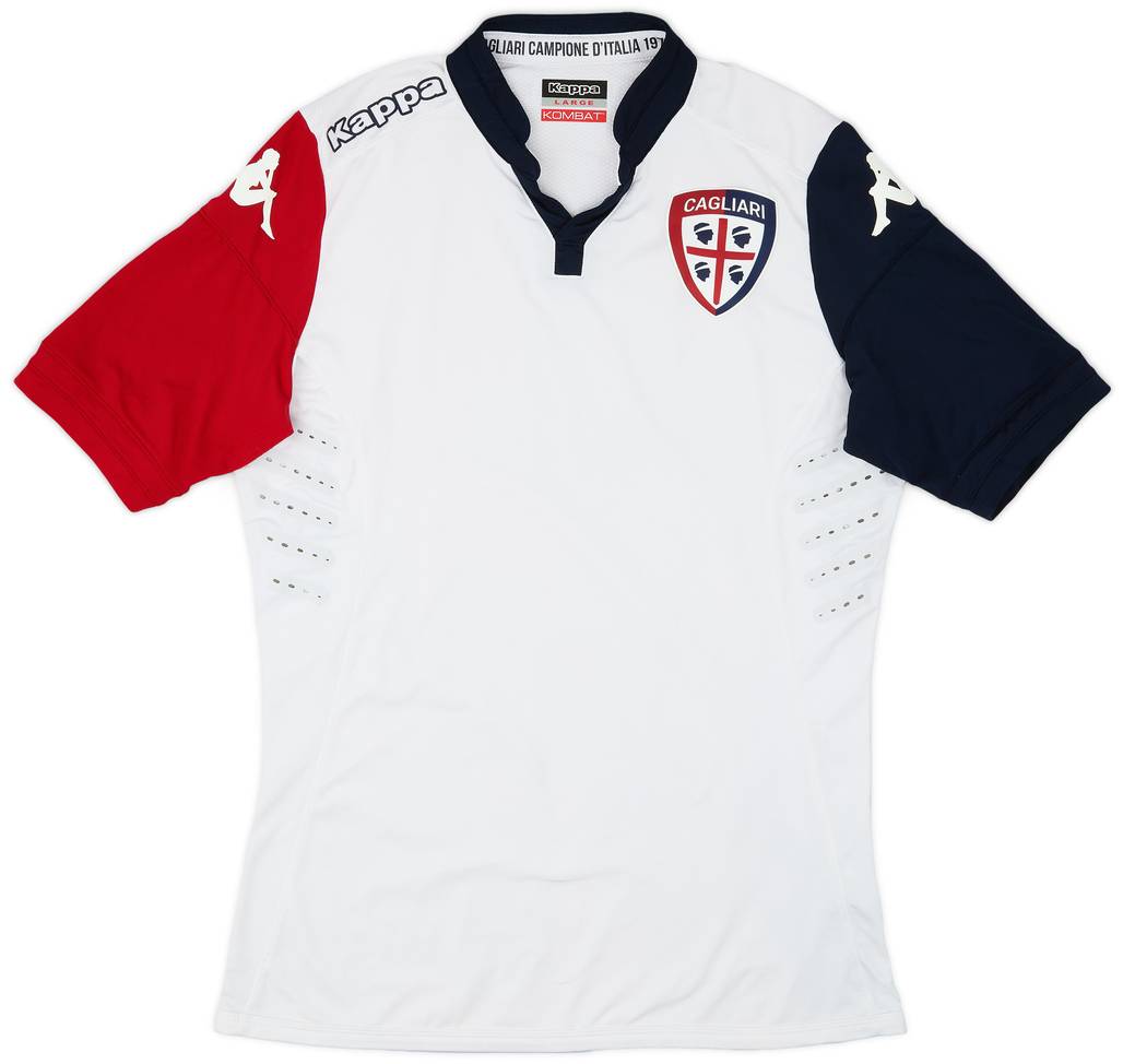 2015-16 Cagliari Kombat Away Shirt - 9/10 - (L)