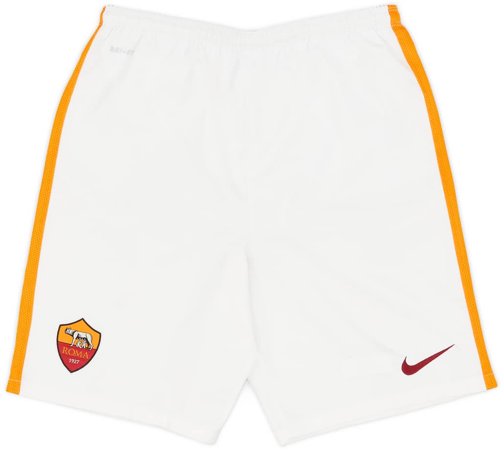 2015-16 Roma Away Shorts - 9/10 - (L.Boys)
