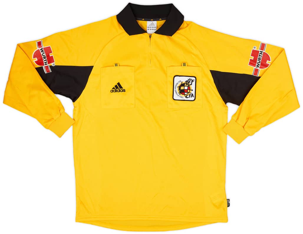 1990s Spain adidas Referee L/S Shirt - 8/10 - (M)