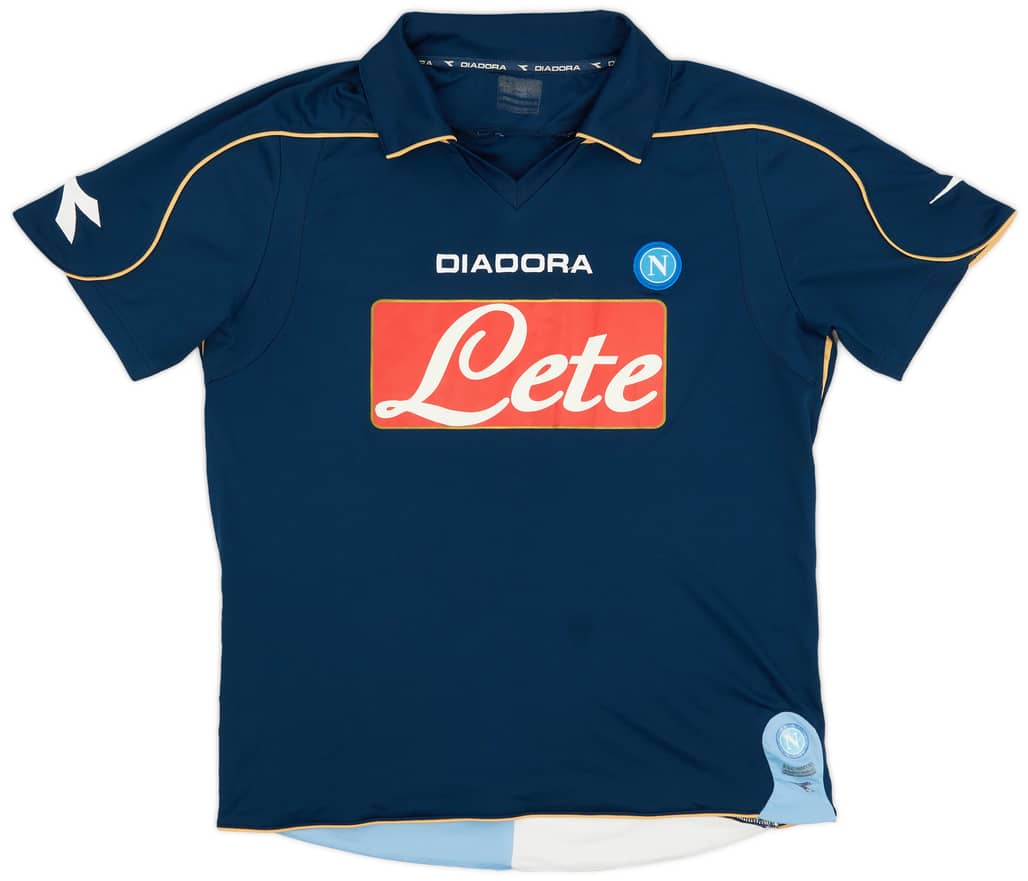 2008-09 Napoli Third Shirt - 8/10 - (XL.Boys)