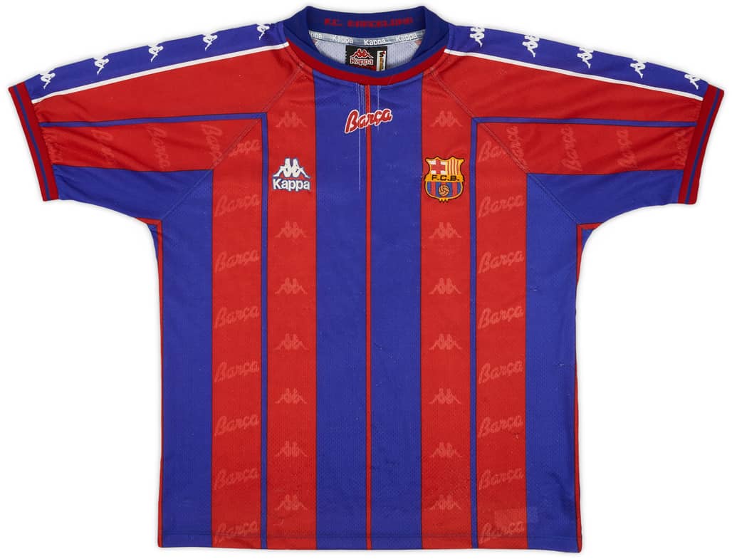1997-98 Barcelona Home Shirt - 6/10 - (S)