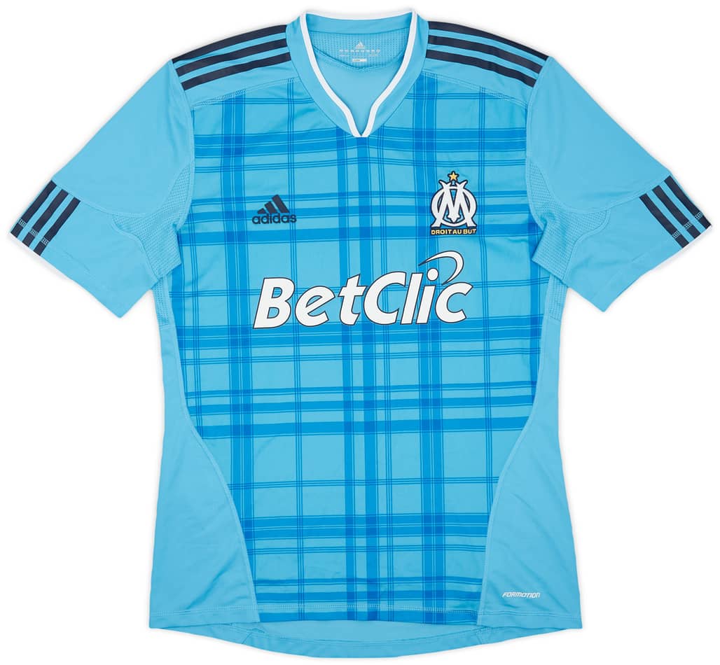 2010-11 Olympique Marseille Aurthentic Away Shirt - 9/10 - (L)