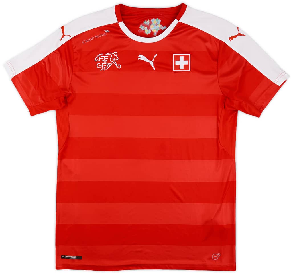 2016-17 Switzerland Home Shirt - 6/10 - (M)