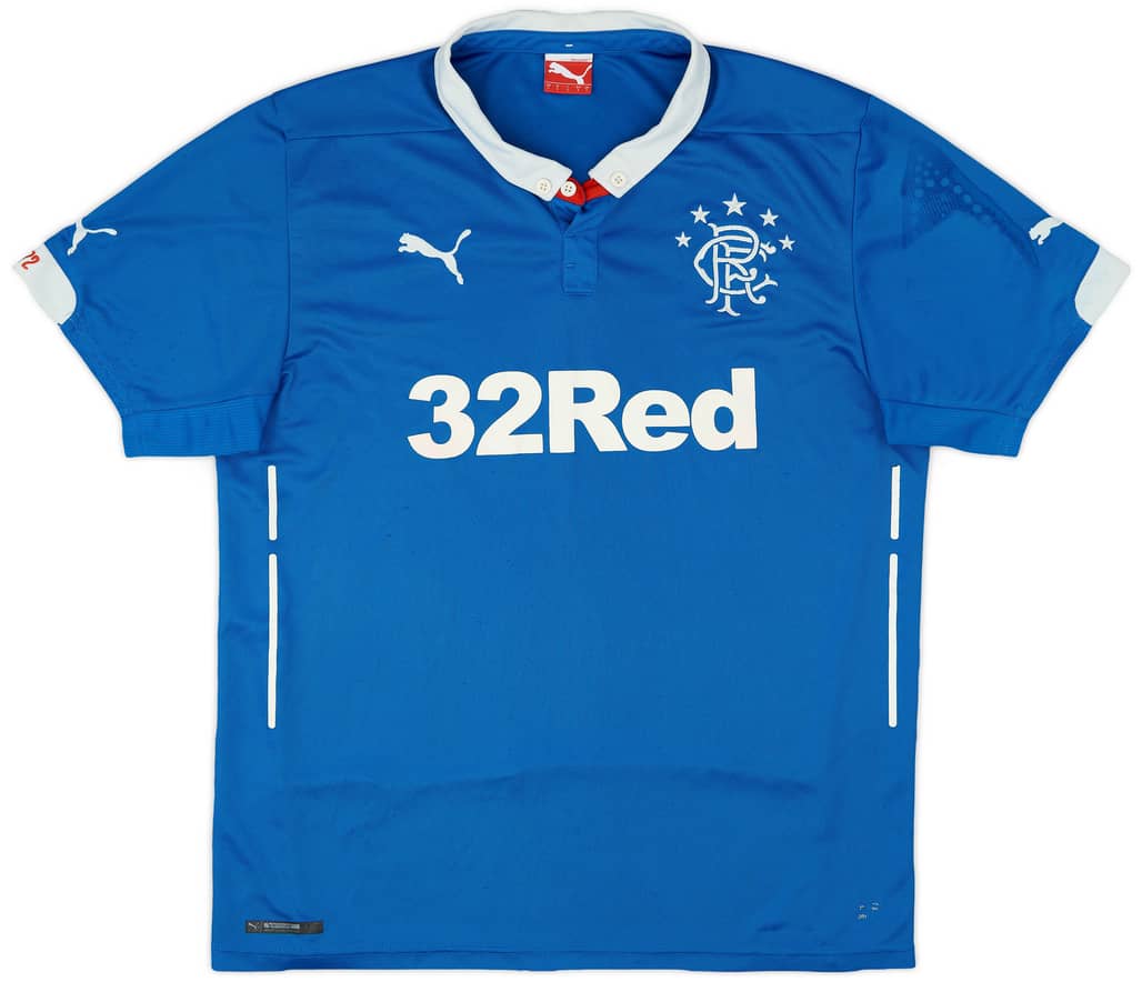 2014-15 Rangers Home Shirt - 5/10 - (L)