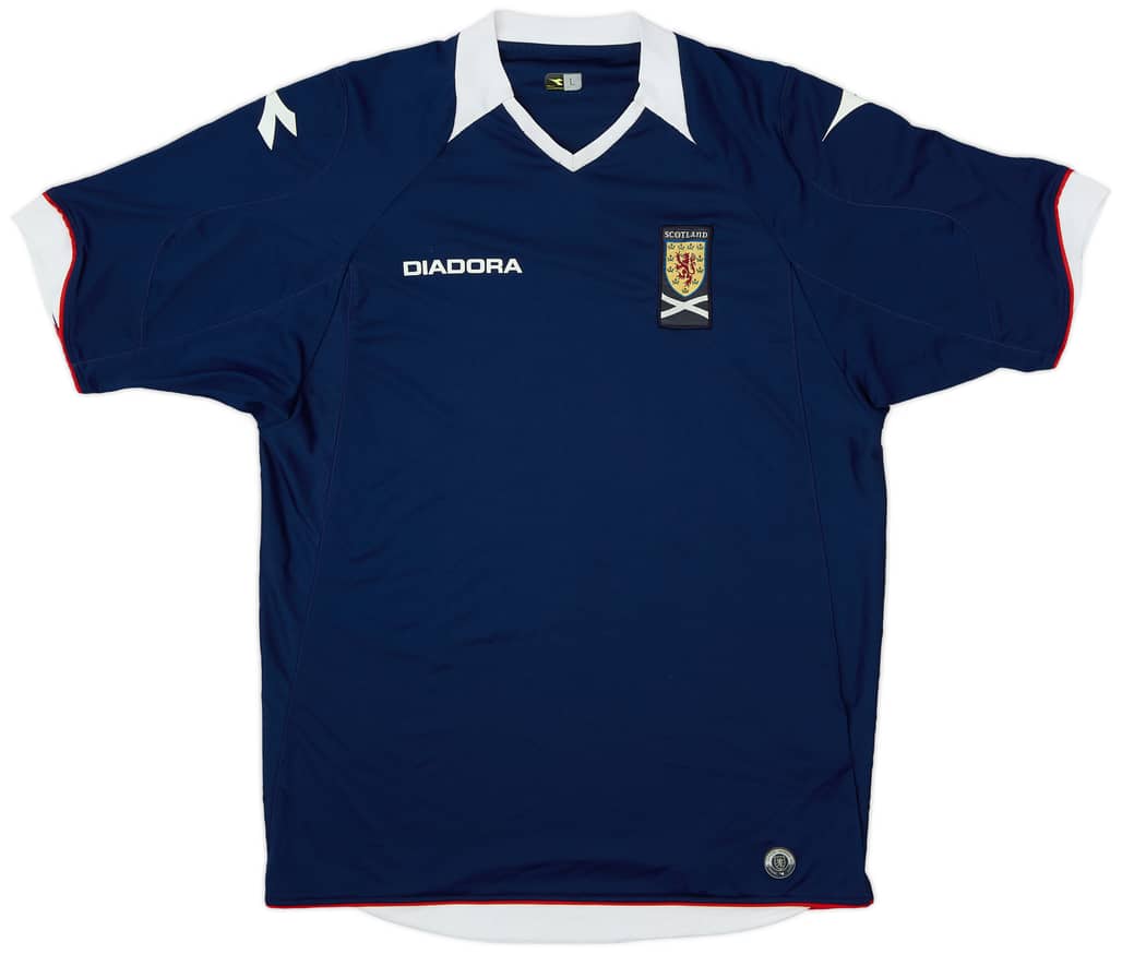 2008-09 Scotland Home Shirt - 7/10 - (L)